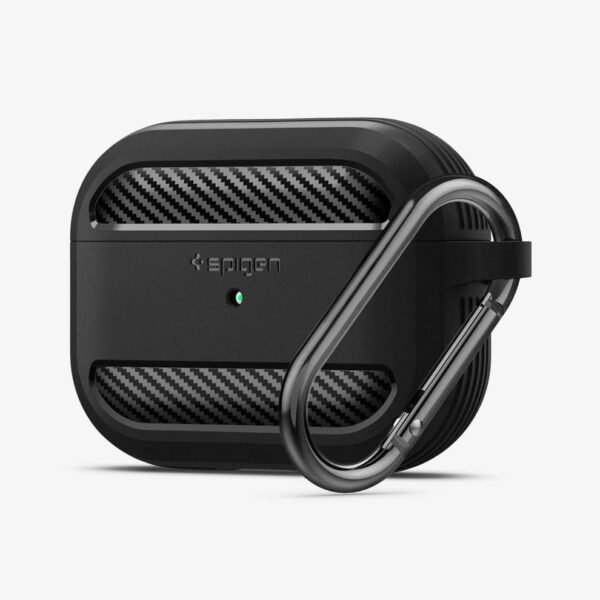 Apple AirPods Pro 2 Case Spigen Rugged Armor  Matte Black