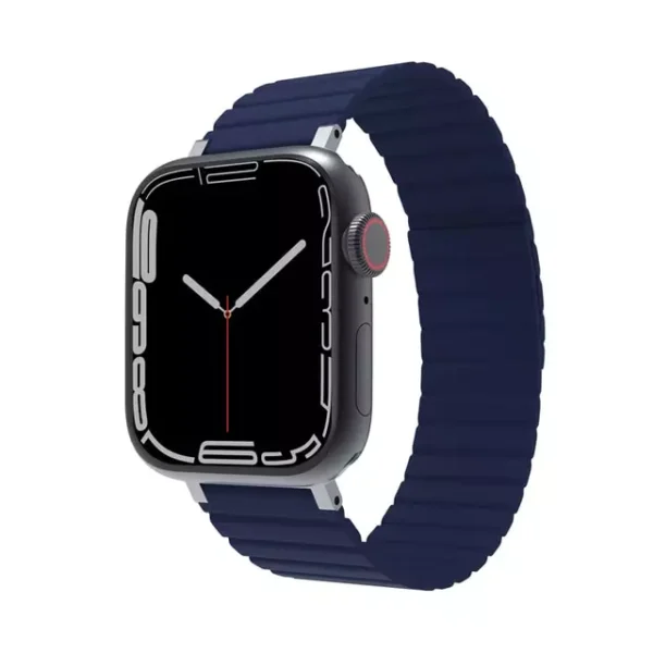 JCPAL FlexForm Magnetic Premium Strap Band for Apple Watch 49 / 45 mm – Navy Blue – JCP6307